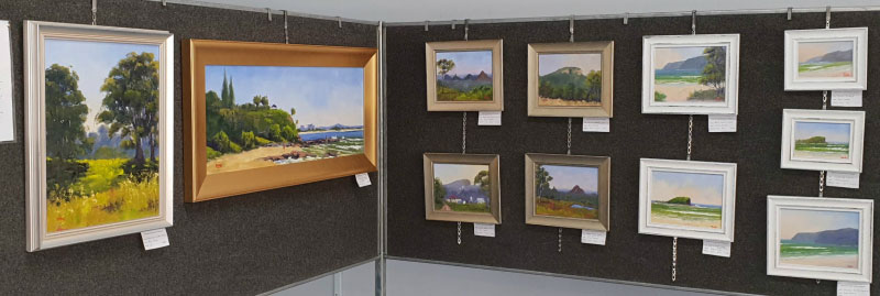 Sunshine Coast Plein Air Paint Out Exhibit